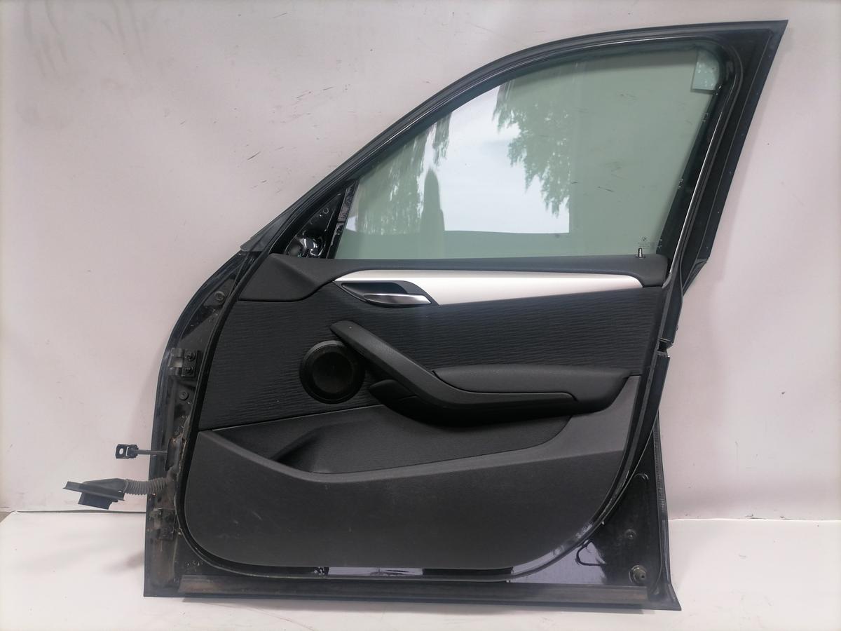BMW X1 E84 original T&uuml;r vorn rechts 475 Blacksapphire Rohbau Bj.2013